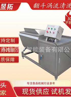 净菜加工翻斗涡流清洗机全自动万能洗菜机生菜涡流清洗机械设备