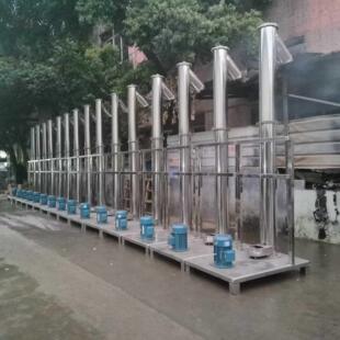 不锈钢螺杆上料机 螺旋垂直提升机食盐蛟龙输送机 颗粒粉末送料机