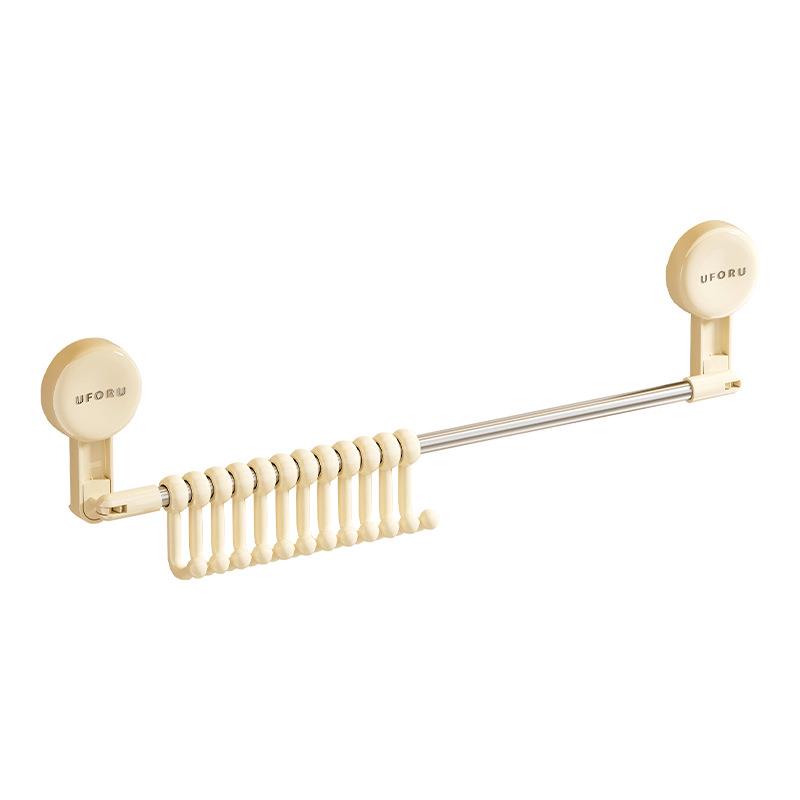 衣架RBW衣挂衣免挂打孔壁挂晾式挂玄关门后衣架浴室墙上吸盘钩晾