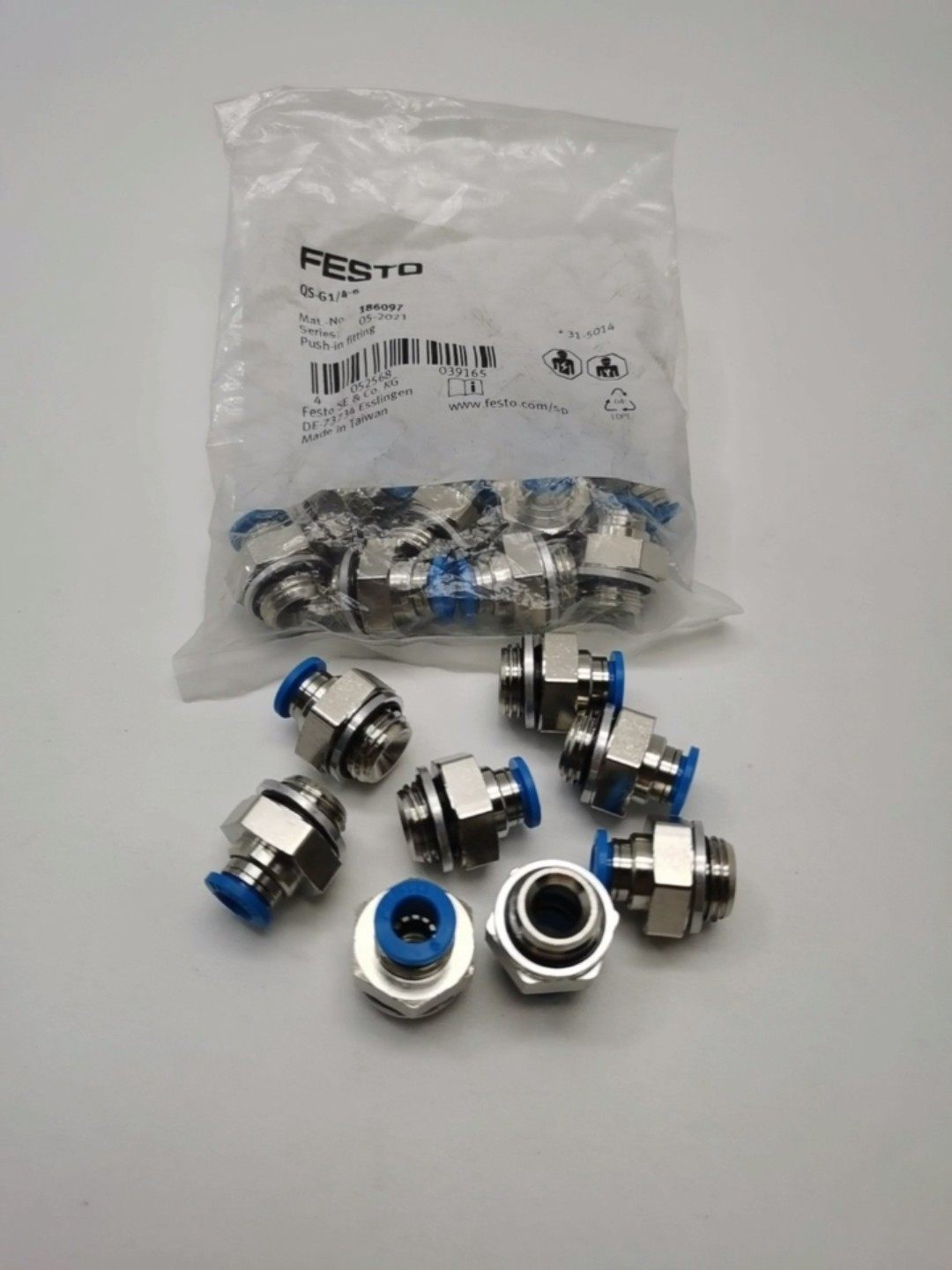 处理71个QS-G1/4-6 186097全新原装FESTO