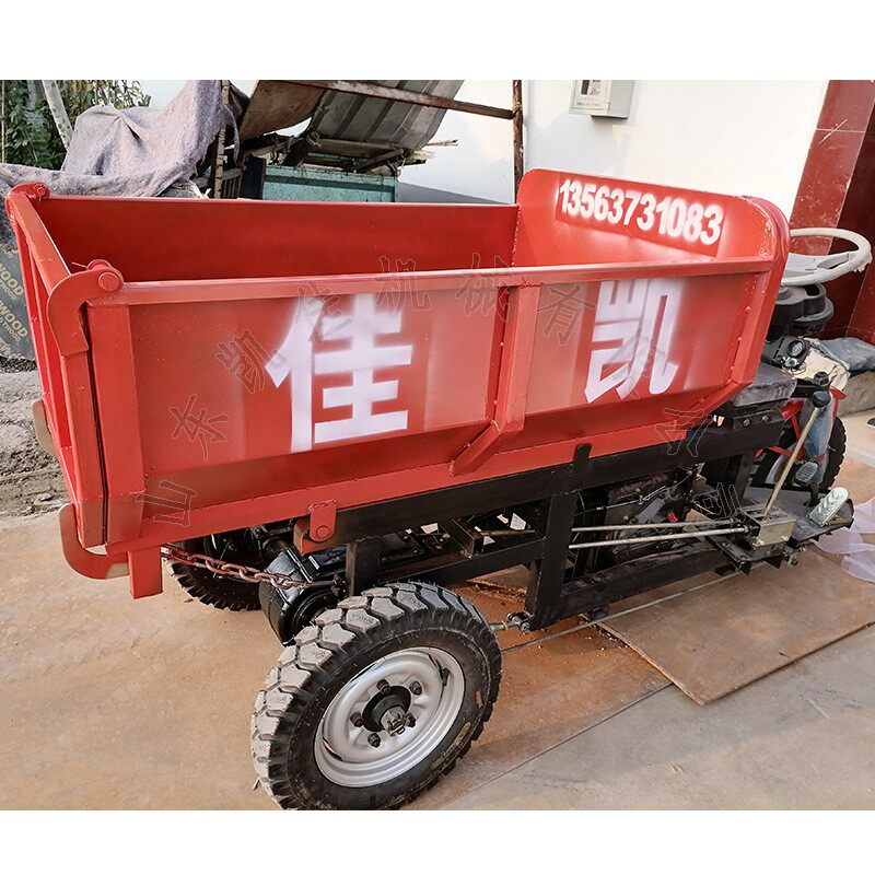 油12马力柴定金三轮小型柴三轮油车小型工地三轮车车 工程三轮车