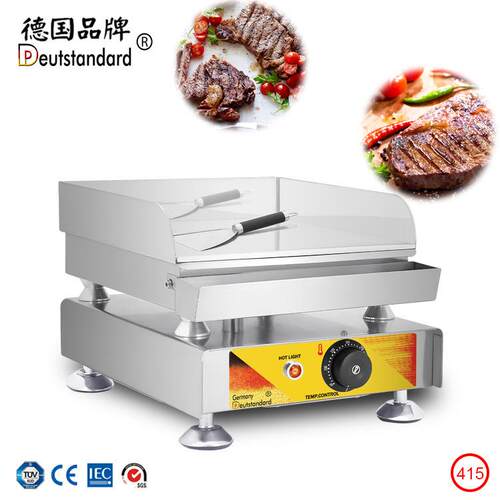 煎牛排手抓饼机器商用电扒炉煎蛋鱿鱼铁板炒饭煎牛排机铁板烧设备