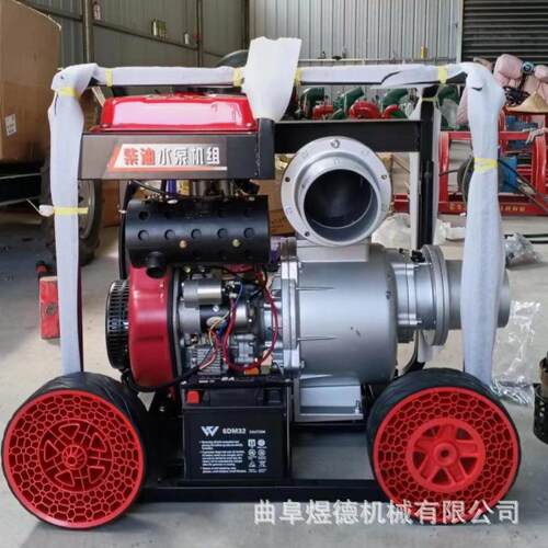 厂家小型抽水泵抽水灌溉抗洪排涝防汛泵柴油自吸泵