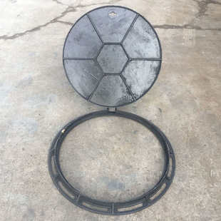 轻型走人重型过车球墨铸铁井盖 铸铁检查污水圆形井盖QT500-7