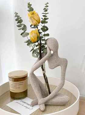 Abstract style sculpture living room dining table decoration