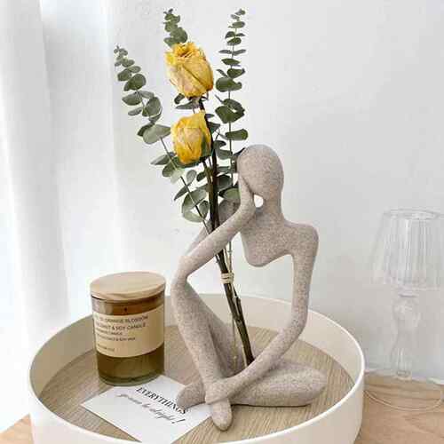 Abstract style sculpture living room dining table decoration