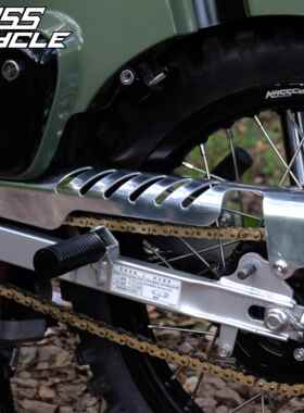 铝合金炼条盖适用本田幼兽CC110轻量化炼条罩JA60 45机车改装件AI