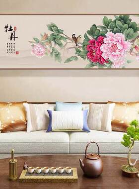 十字绣2026新款钻石绣花开富贵5d钻石画满钻客厅简约现代牡丹贴钻