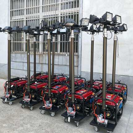 户外FW6110移动照明灯车遥控升降工作灯汽柴油月球灯超亮