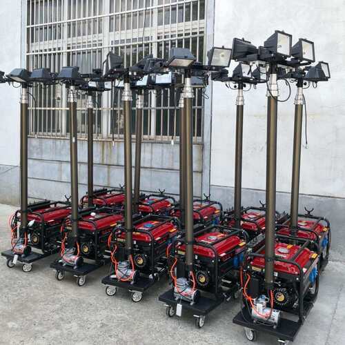 户外FW6110移动照明灯车LED遥控升降工作灯汽柴油月球灯超亮