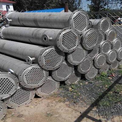 处理石墨冷凝器螺旋板换热器304材质不锈钢列管冷凝器