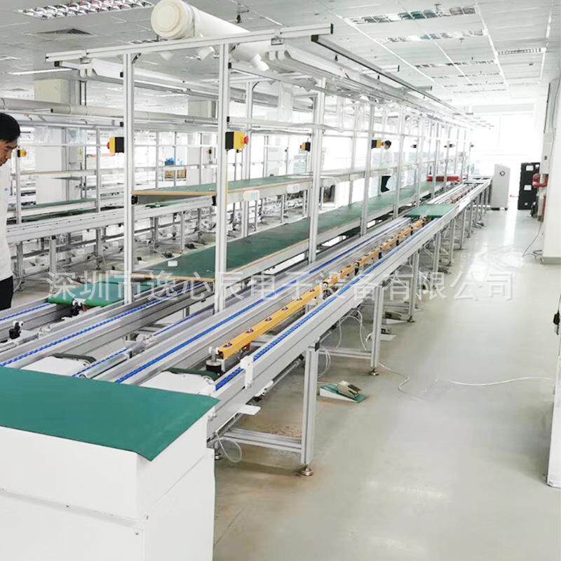 厂家交换机总装减速线设计厂区规划自动功能托盘夹抱机重型滚筒线