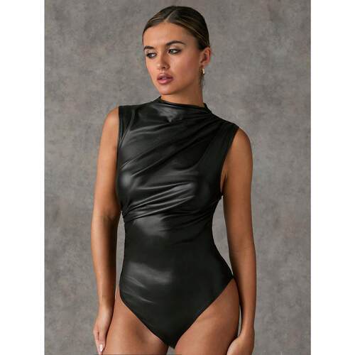 N 24280 Shiny Latex Bodysuit 漆皮连体衣