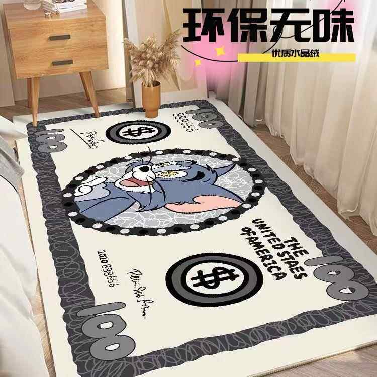 长条卧室床边毯美元地毯男生房间个性走廊防滑定制儿童房床前地垫,居家布艺,床边毯,淘宝优惠券,粉丝福利购,淘宝优惠卷