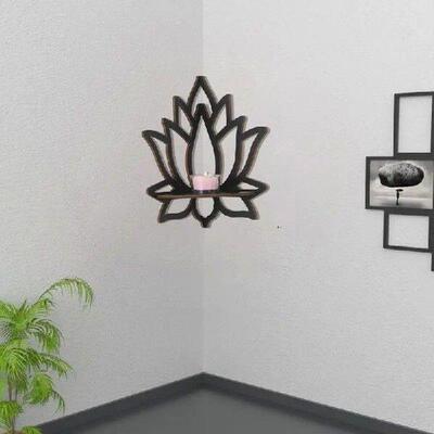 Floating Corner Shelves Stylish Modern Wooden Corner Shelf