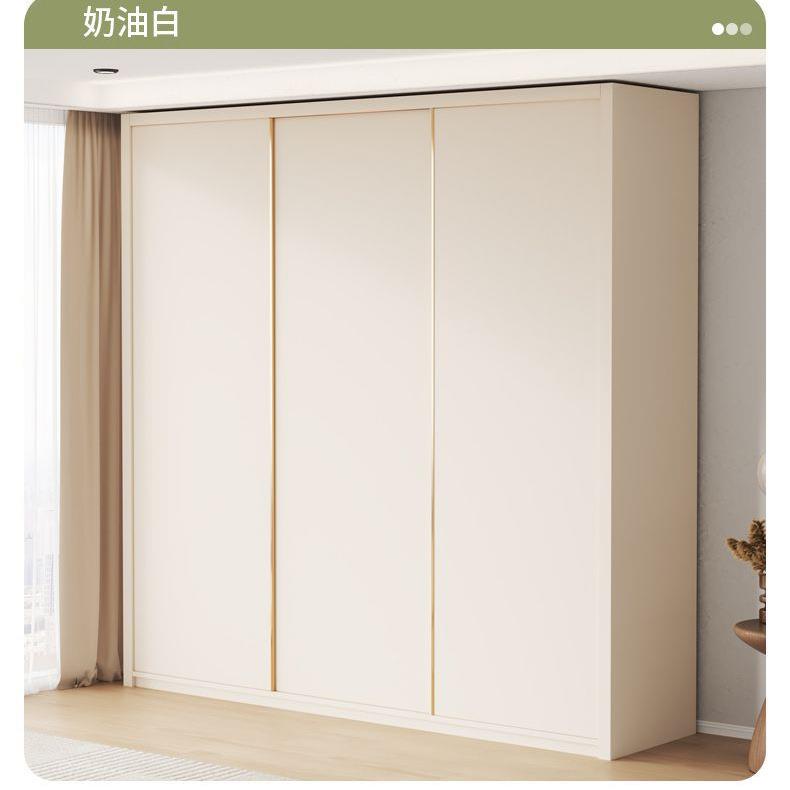 定制NF级E实木推jls6MT8S拉门衣柜家用卧室欧板大组移门小户型滑
