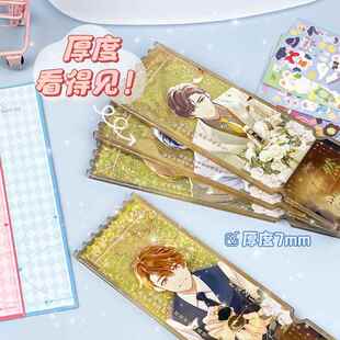 动漫亚克力周边镭射流沙票根带号鸢天关赐福摆件纪念收藏卡牌礼物