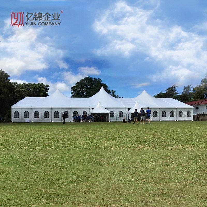 户外异形组合尖顶帐篷室外大型活动婚礼婚庆帐篷tentforwedding
