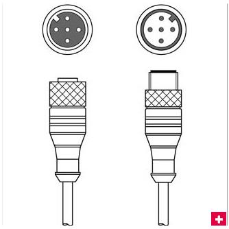KDS S-M12-5A-M12-5W-P1-010 KDS S-M12-5A-M12-5W-P1-020