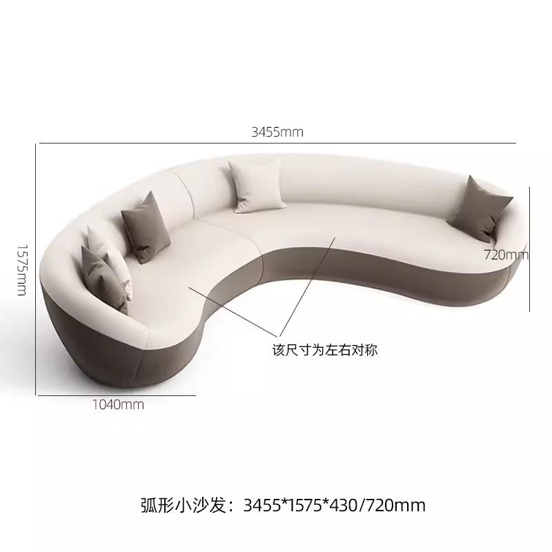 高靠背卡座沙发简约现代办公休闲区商务会客接待双人三人沙发茶几