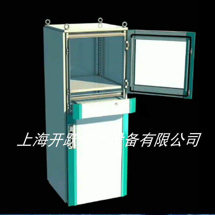 PC电脑控制柜配电箱电控柜仿威图机箱机柜豪华绿边工控电脑柜定制