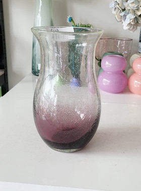 紫色流苏敞口23*8.5