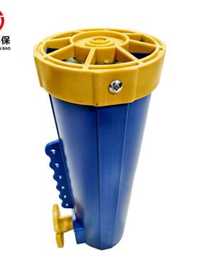 蓝黄色可提升旋流曝气筒 旋流曝气筒微泡曝气均匀旋流曝气器厂家