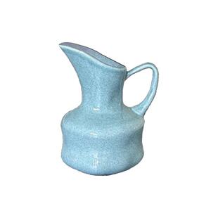 创意陶瓷花瓶 天蓝色 摆件ins风 客餐厅花瓶插花高级感房间装饰品