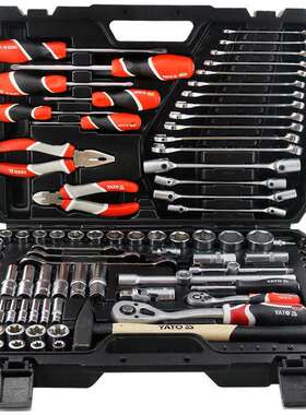 易尔拓(YA)TO机工AL618962组套合装大维中小飞棘轮快速套筒扳手修