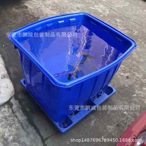 10*60*48QIUmm养殖场农用0红色白色塑料水箱套叠周转5箱瓷砖2箱