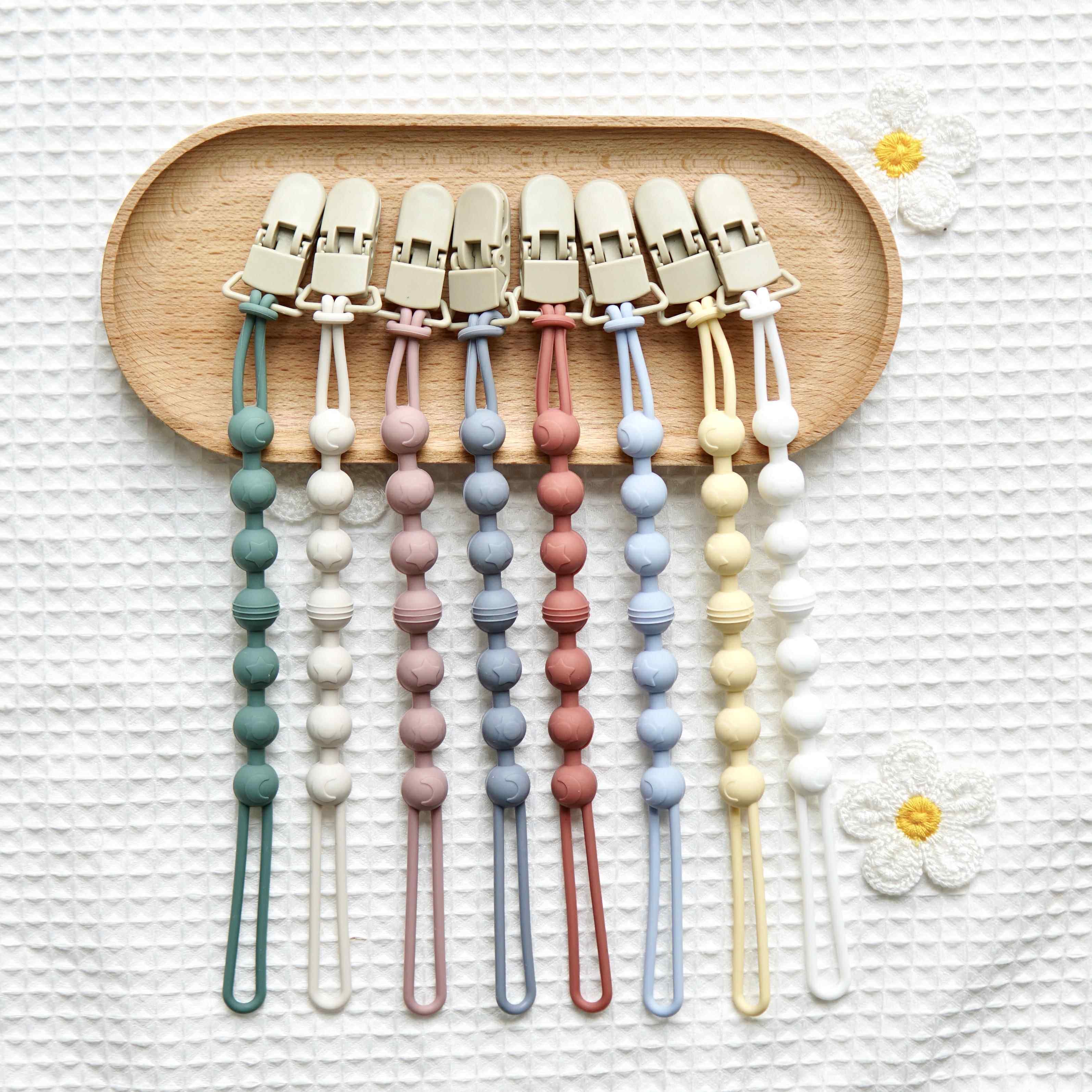 日本奶嘴防掉链ins新款韩版防丢链 咬咬乐牙胶 婴儿安抚