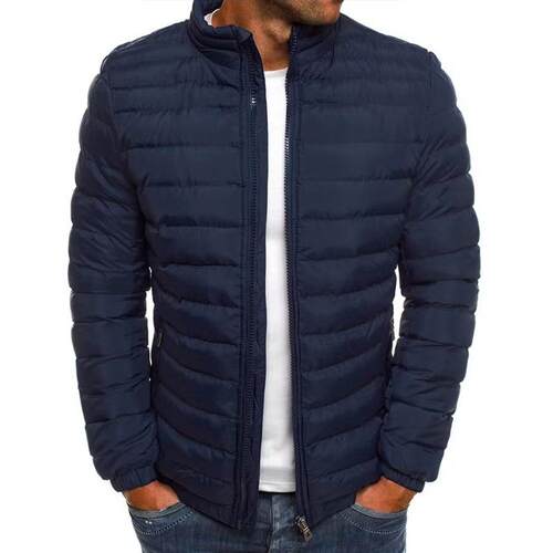 Men's standing collar cotton jacket jacket