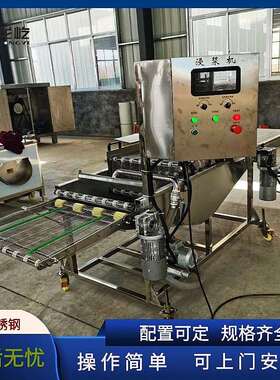 糖葫芦裹糖稀机器全自动不锈钢裹麦芽糖设备冻干山楂裹糖机