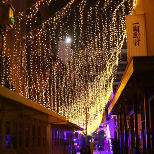 灯防水装饰灯吊顶氛围冰户外闪串串门头灯灯灯条灯彩灯瀑布满天星
