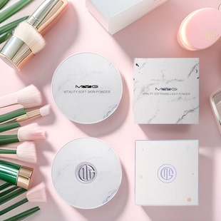 魅颜堂定妆粉8g元气柔肤空气散粉蜜粉轻薄透气防水防汗持久采倩