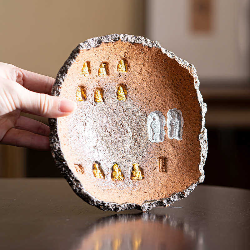 九匠风纯手工粗陶壶承老岩泥盖碗底托茶承家用陶瓷功夫茶具干泡盘,餐饮具,茶具礼盒,淘宝优惠券,粉丝福利购,淘宝优惠卷