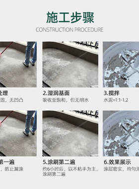 地下室防水涂料防水涂料基聚合物涂料屋面外墙水泥家装厨房js筑