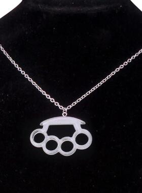 45/50/60/70CM Stainless Steel Chain Resin Glitter Knuckle Pe