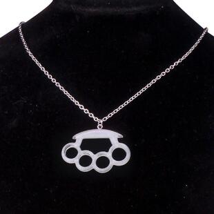 Steel 70CM Chain Stainless Glitter Knuckle Resin