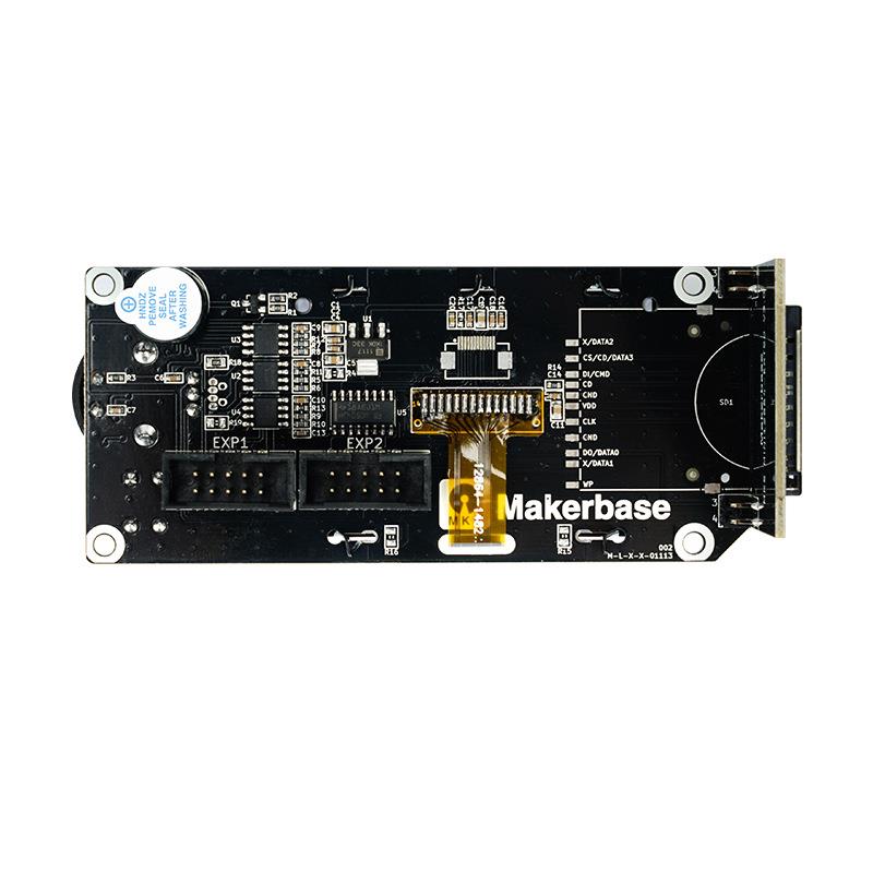 3D打印机配件MKS MINI 12864 V3显示屏智能控制屏LCD屏SD卡正插款 - 实物图