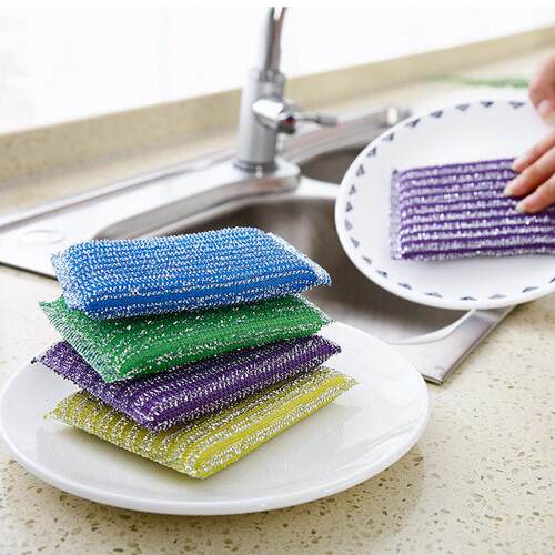 Kitchen sponge cloth dishwashing cloth pot cloth海绵洗碗刷