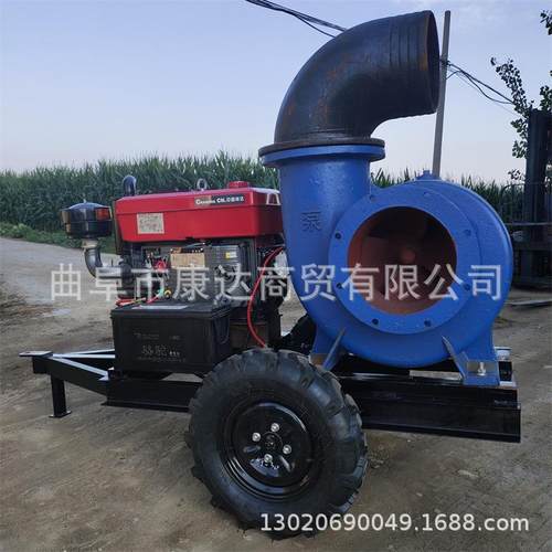 电机带动水泵小型抽排水779泵小型抽水泵工排水水地泵抽12寸10寸