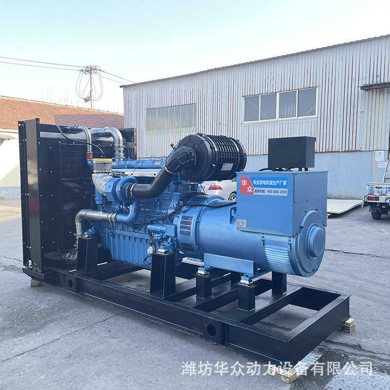 备用电源600kw大功率750kva潍发电机组柴油系列刷博杜安柴无三相