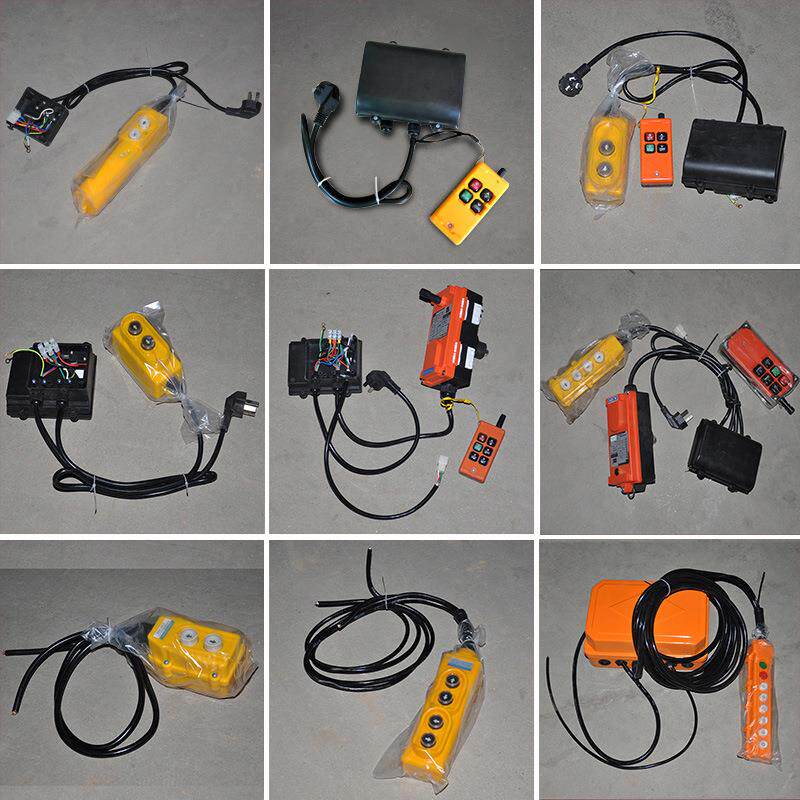 吊机开关上下220v电动葫芦遥控器无线行车手柄起重配件大全