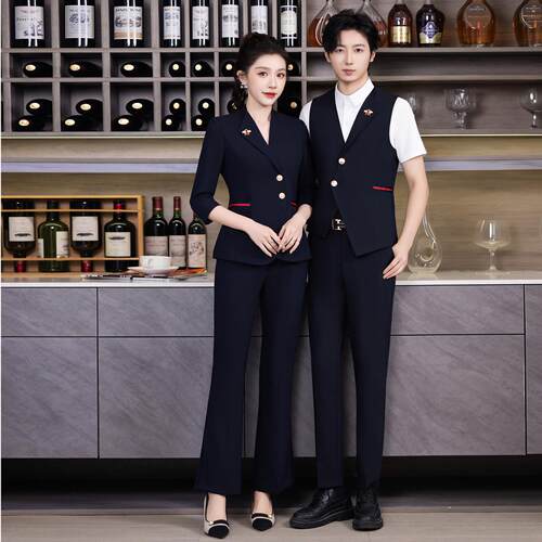 夜总会KTV包厢dj公主少爷商务派对partyk管家服务员工作服套装裤