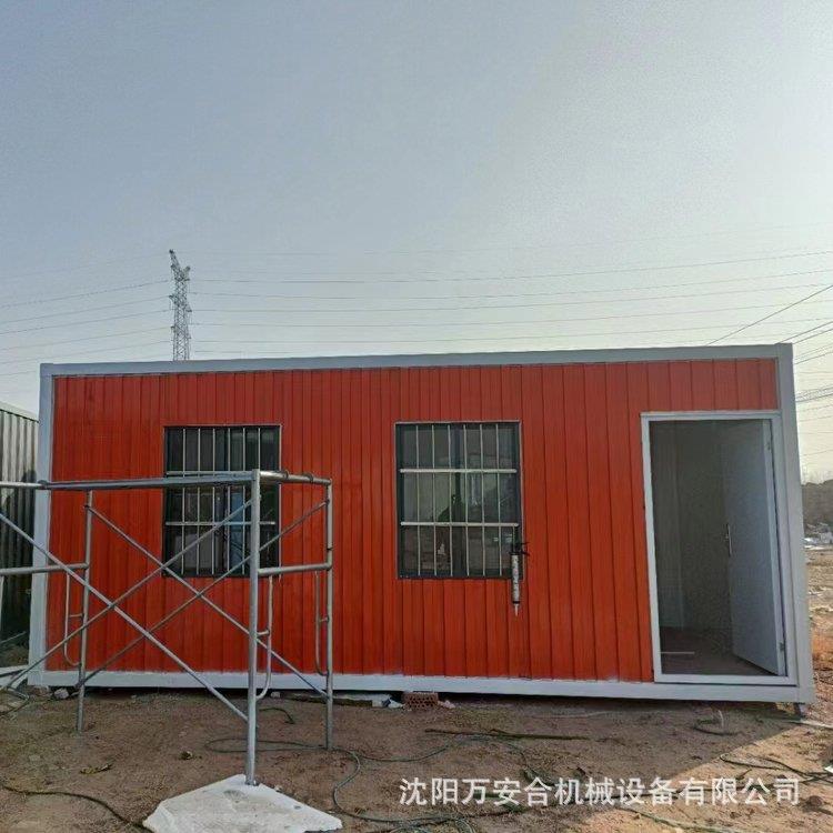 沈阳厂家设计改装住房办公集装箱移动活动房屋别墅展厅售货亭