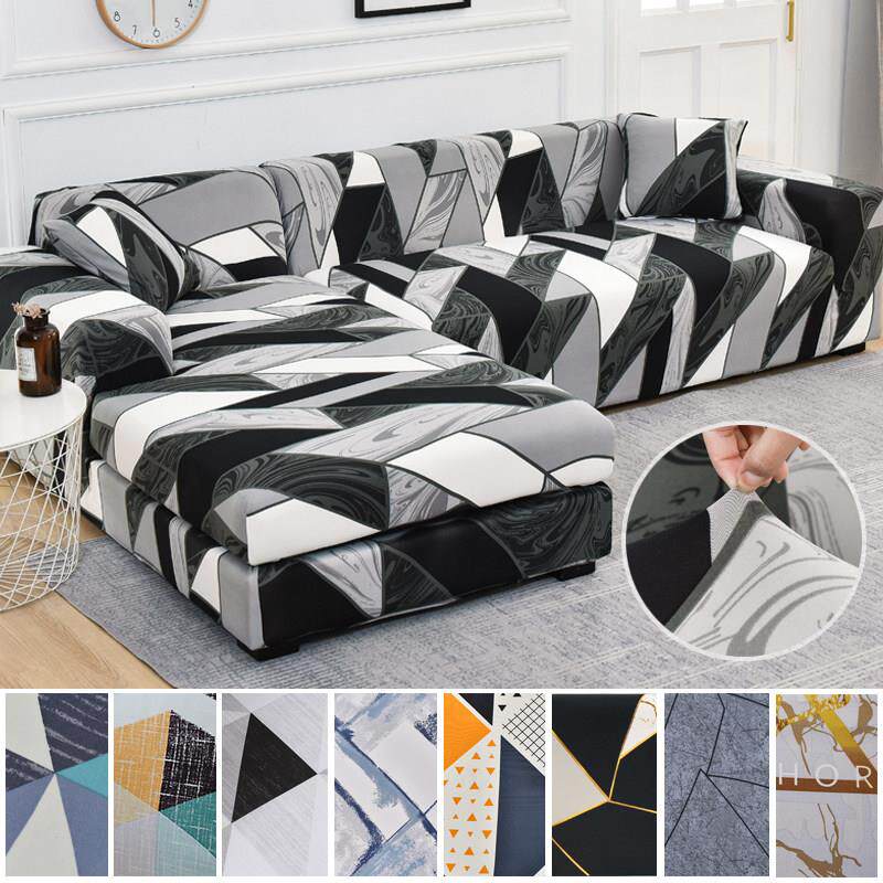 Geometry Sofa Cover Elastic Sofa Cover for Living Room Moder