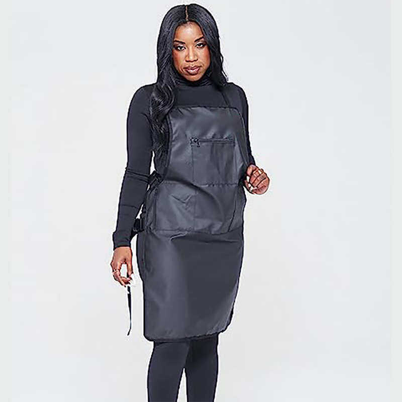 现代简约防水围裙带3个拉链口袋理发师工作服园艺围裙,家庭/个人清洁工具,围裙套装,淘宝优惠券,粉丝福利购,淘宝优惠卷