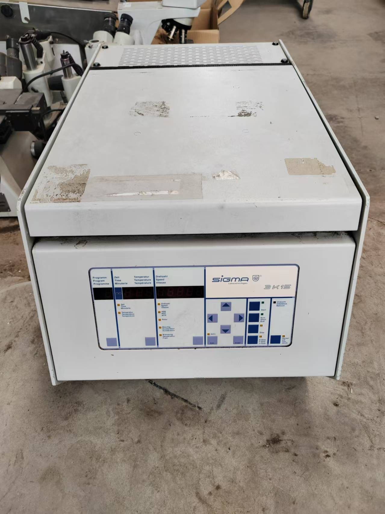 西格玛sigma实验室用高速冷冻离心机，3k15型，配合通电