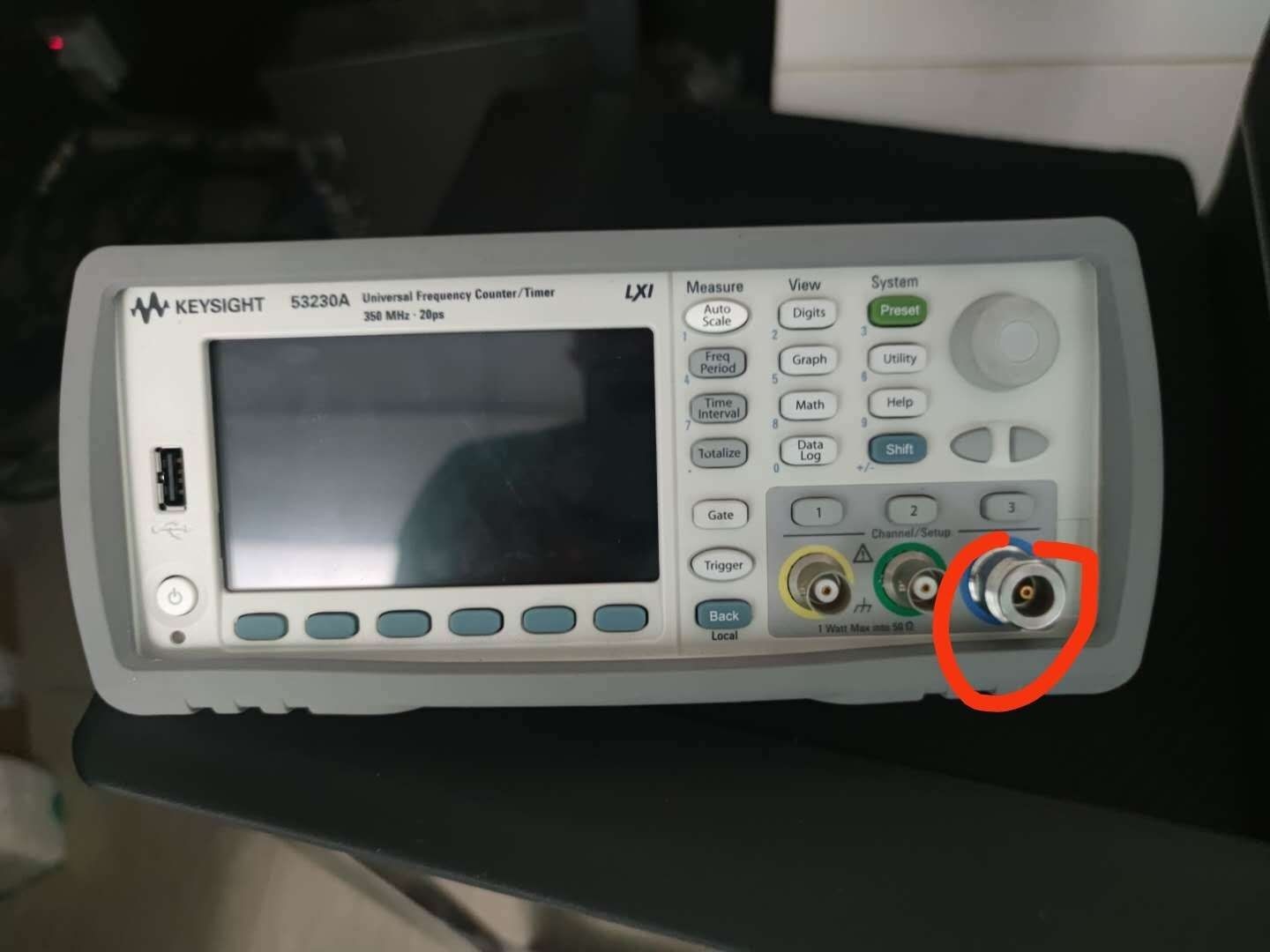 是德科技keysight53230A-106频率计时器，原装